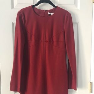 NWT DVF Dress - Crimson - size 0